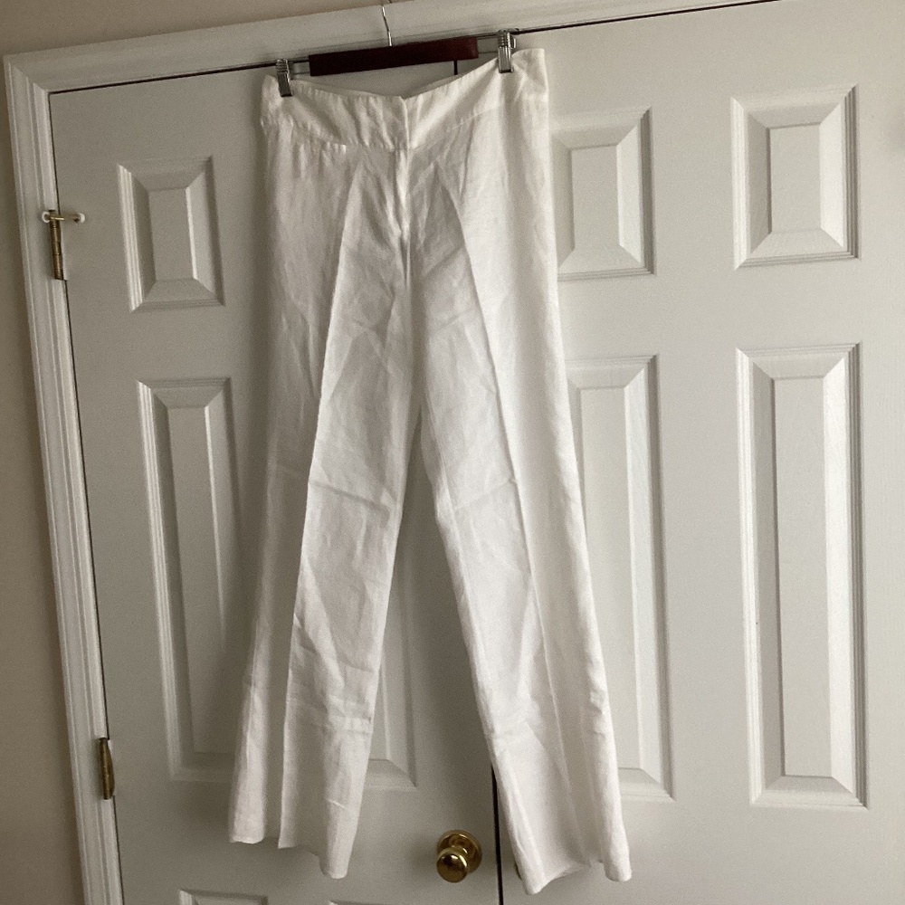 EILEEN FISHER Linen Pants - Picture 3 of 10
